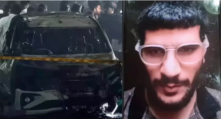 ఢిల్లీ పేలుడు సూత్రధారి తొలి చిత్రం విడుదల