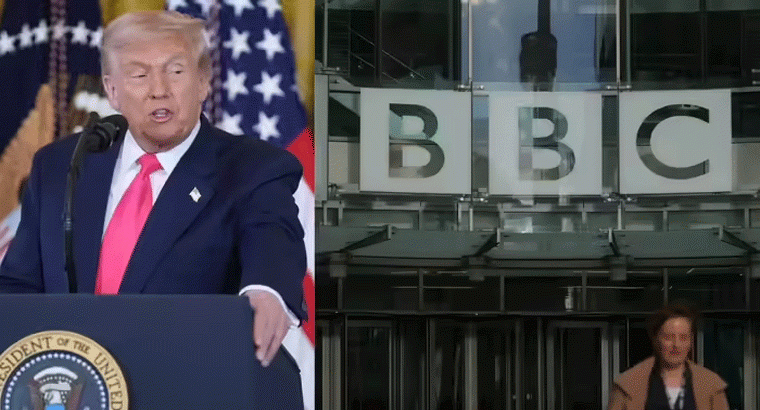 'తప్పయిపోయింది క్షమించండి.. నష్టపరిహారం చెల్లించలేం': ట్రంప్‌నకు బీబీసీ లేఖ