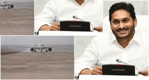 భోగాపురంలో తొలి విమానం ల్యాండ్‌..... మాజీ సీఎం జగన్ ఆసక్తికర పోస్ట్