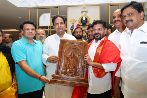 తిరుమల విచ్చేసిన రేవంత్ రెడ్డి 