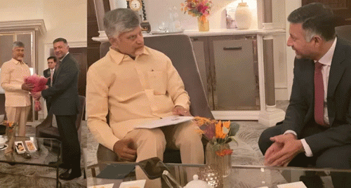 లండన్‌లో పర్యటిస్తున్న సీఎం చంద్రబాబు