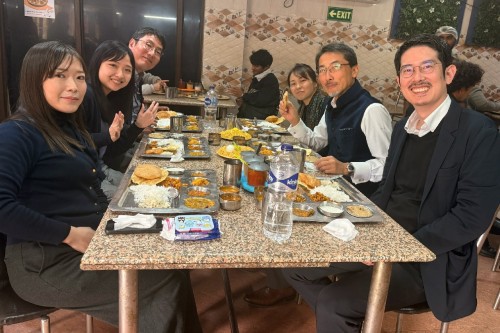 ఢిల్లీలోని ఏపీ భవన్‌లో భోజనం చేసిన జపాన్ దౌత్య సిబ్బంది