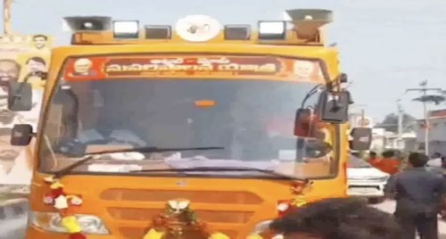 ధర్మవరం నుంచి 'అటల్–మోదీ సుపరిపాలన బస్సు యాత్ర' ప్రారంభం