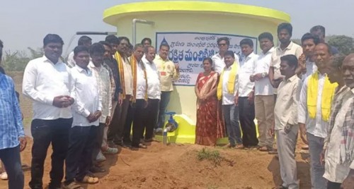 కందుల గాదిలో జల జీవన్ మిషన్ ప్రారంభం