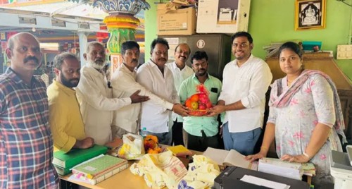  కరకచెట్టు పోలమాంబ ఆలయ ఈఓగా రాజగోపాల్ రెడ్డి