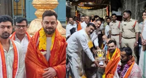 సింహాద్రి అప్పన్న సన్నిధిలో విరాట్ కోహ్లీ