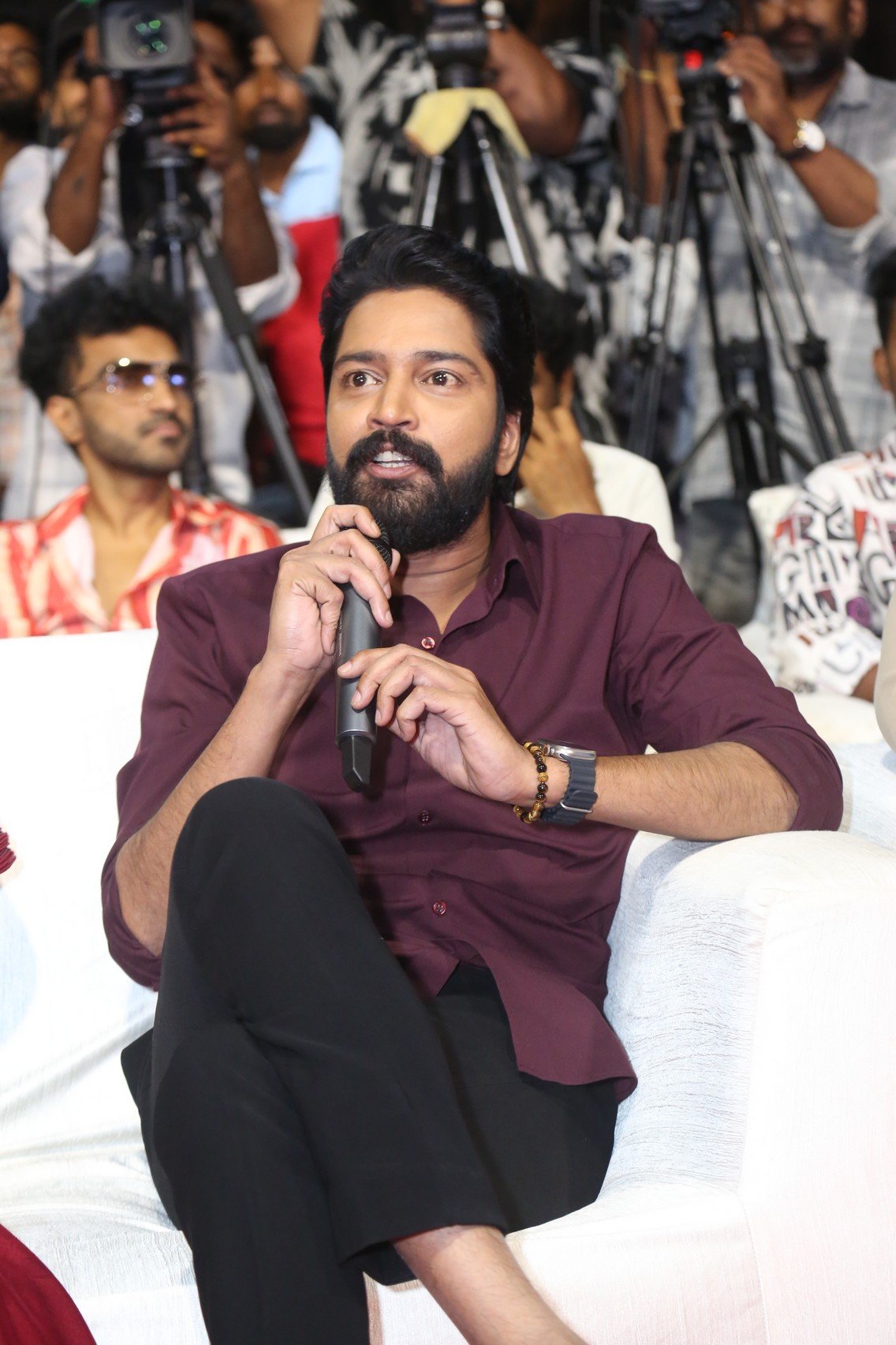 రంభ ఊర్వశి మేనక మూవీ ప్రీ రిలీజ్ ఈవెంట్ ఫొటోలు