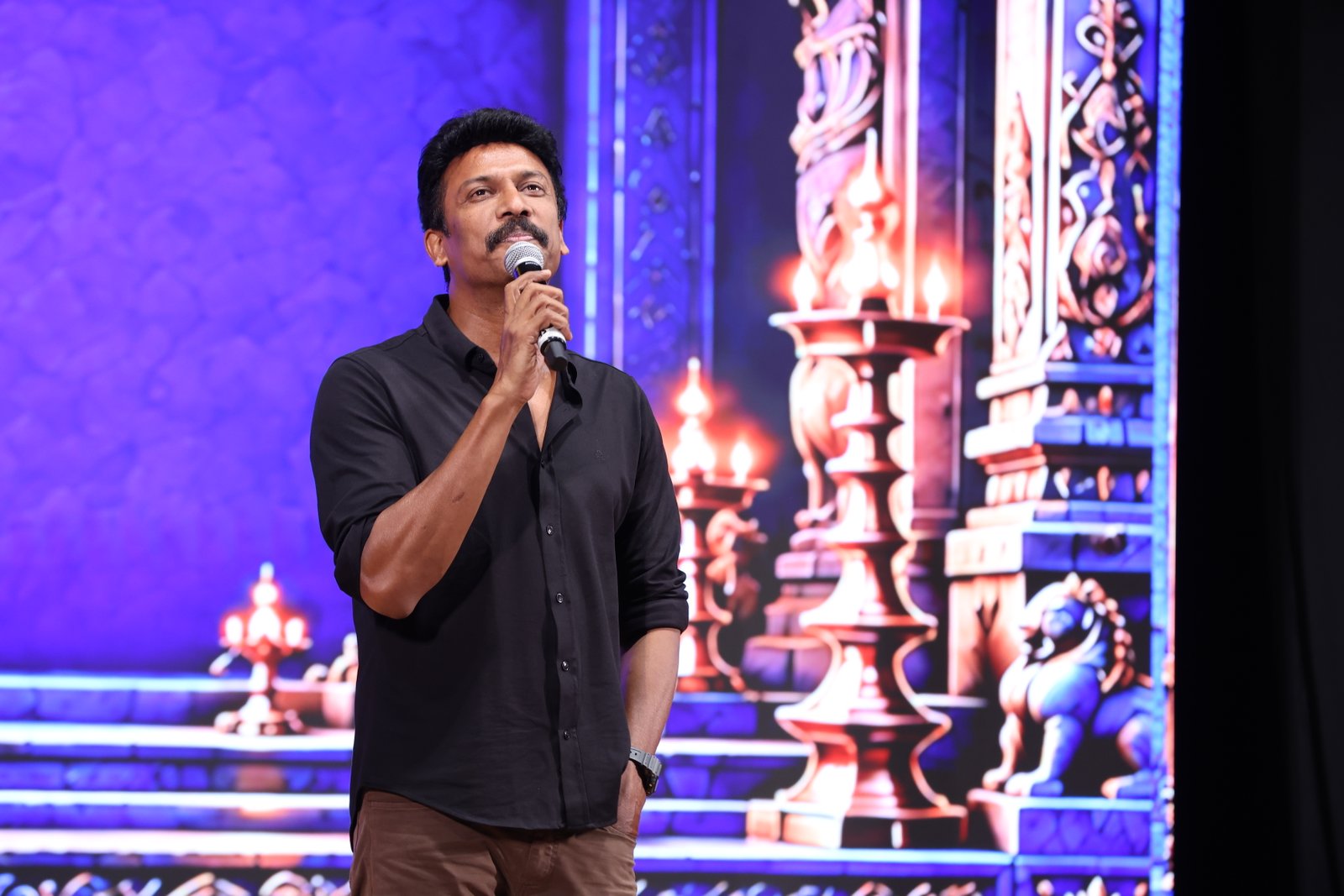రష్మిక 'ఎం ఎస్ సుబ్బలక్ష్మి బయోపిక్' ఓపెనింగ్ ఫోటోస్