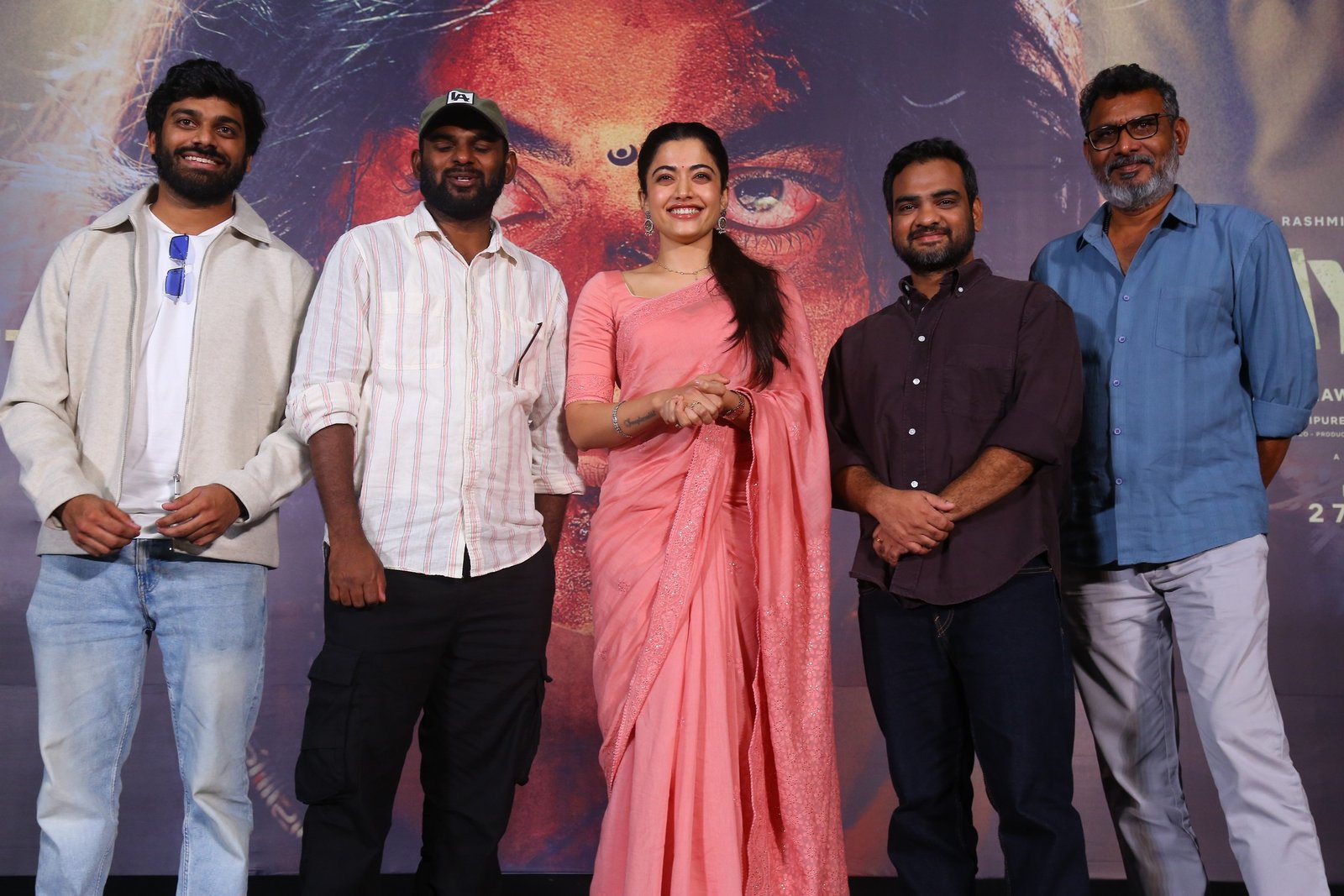 మైసా మూవీ టీజర్ లాంచ్ ఫోటోస్ 