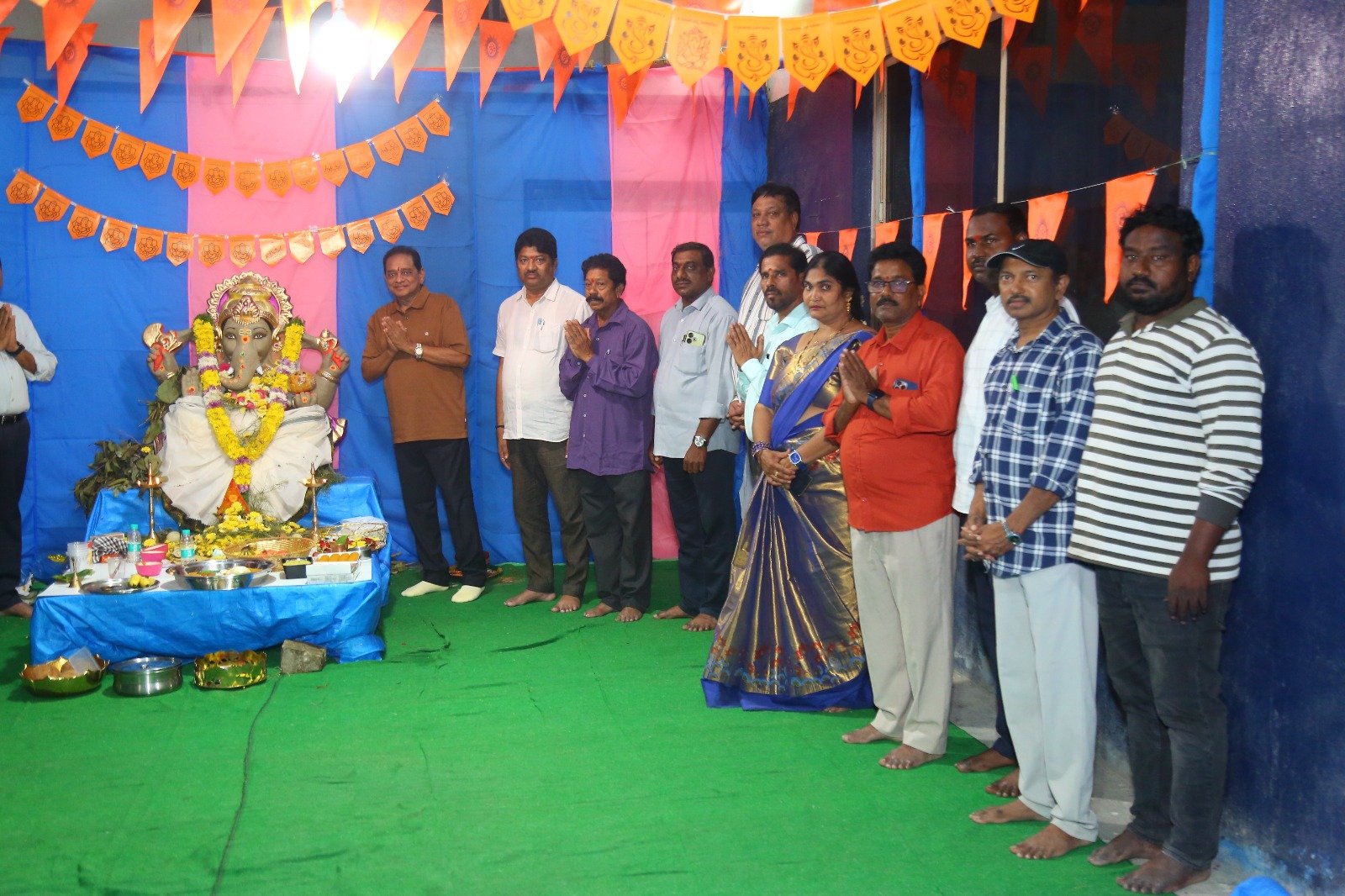  సూర్య ప్రధాన కార్యాలయంలో గణేష్ పూజ ఫోటోస్ 