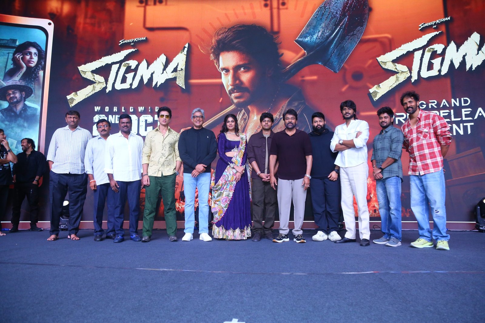 సిగ్మా మూవీ ప్రీ రిలీజ్ ఈవెంట్ ఫోటోస్ 