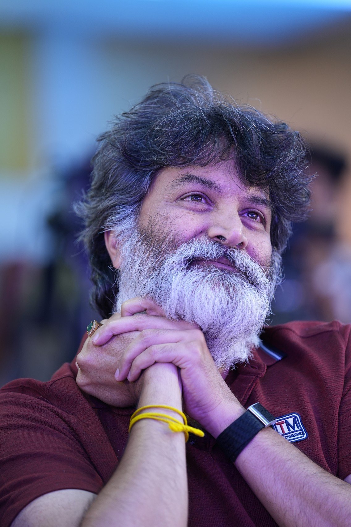డైరెక్టర్ త్రివిక్రమ్ ఫోటోస్ @ ఆదర్శ కుటుంబం సాంగ్ లాంచ్ 