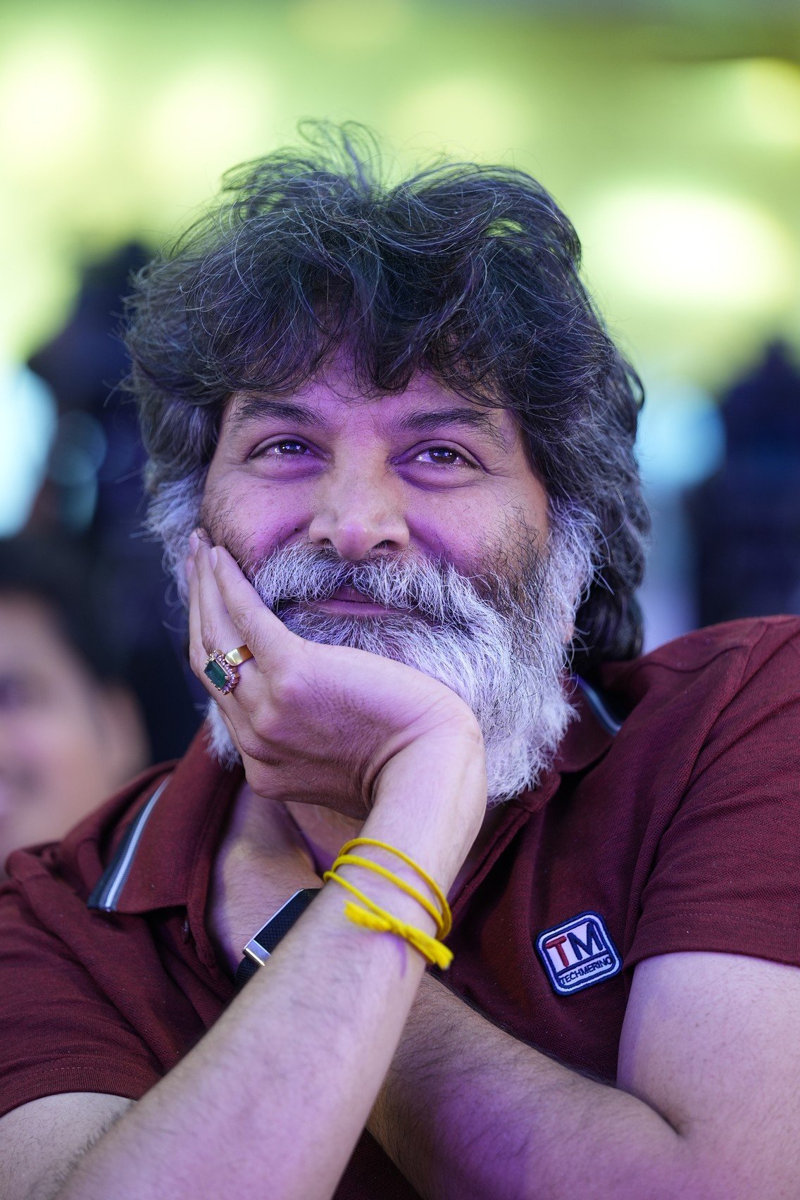 డైరెక్టర్ త్రివిక్రమ్ ఫోటోస్ @ ఆదర్శ కుటుంబం సాంగ్ లాంచ్ 