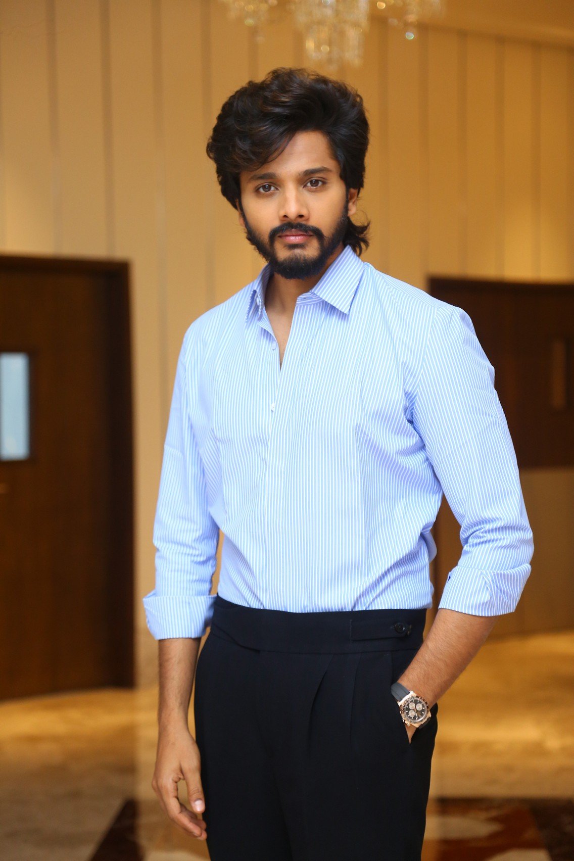Hero Teja Sajja Interview Photos @ Amazon Prime Traitors