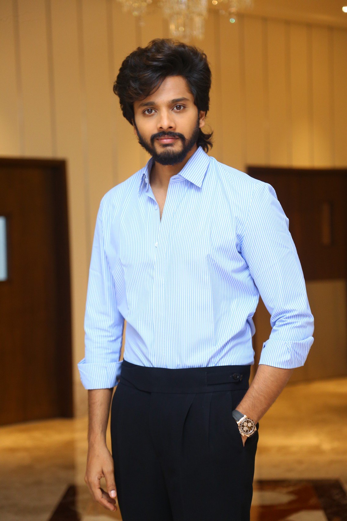 Hero Teja Sajja Interview Photos @ Amazon Prime Traitors