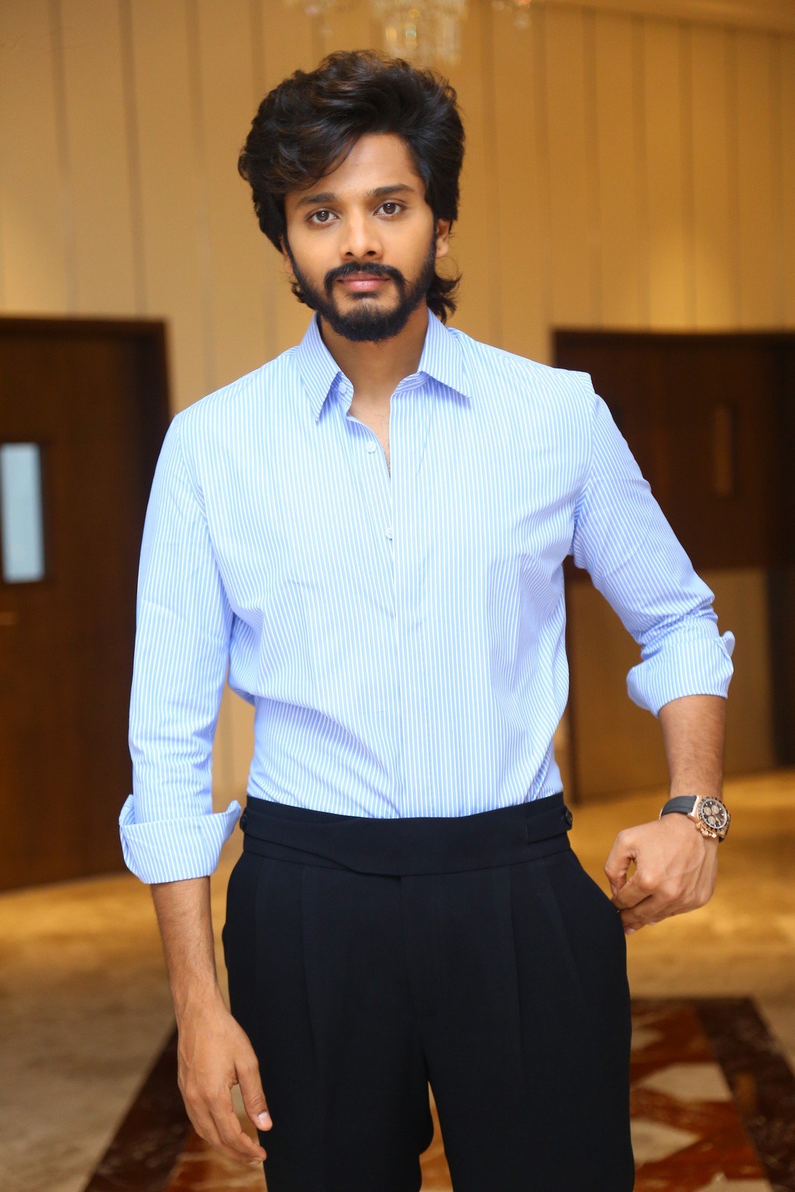 Hero Teja Sajja Interview Photos @ Amazon Prime Traitors