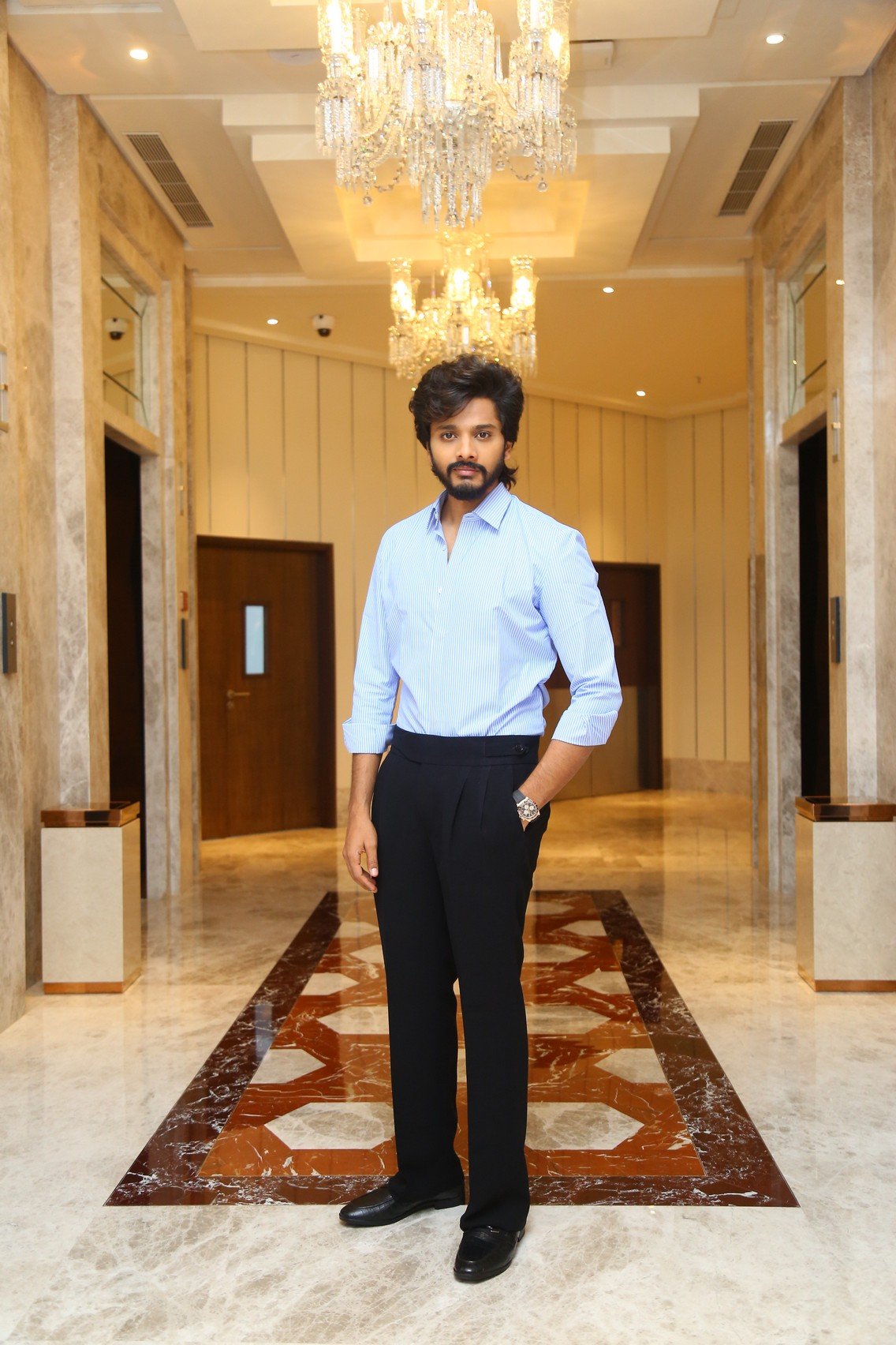 Hero Teja Sajja Interview Photos @ Amazon Prime Traitors