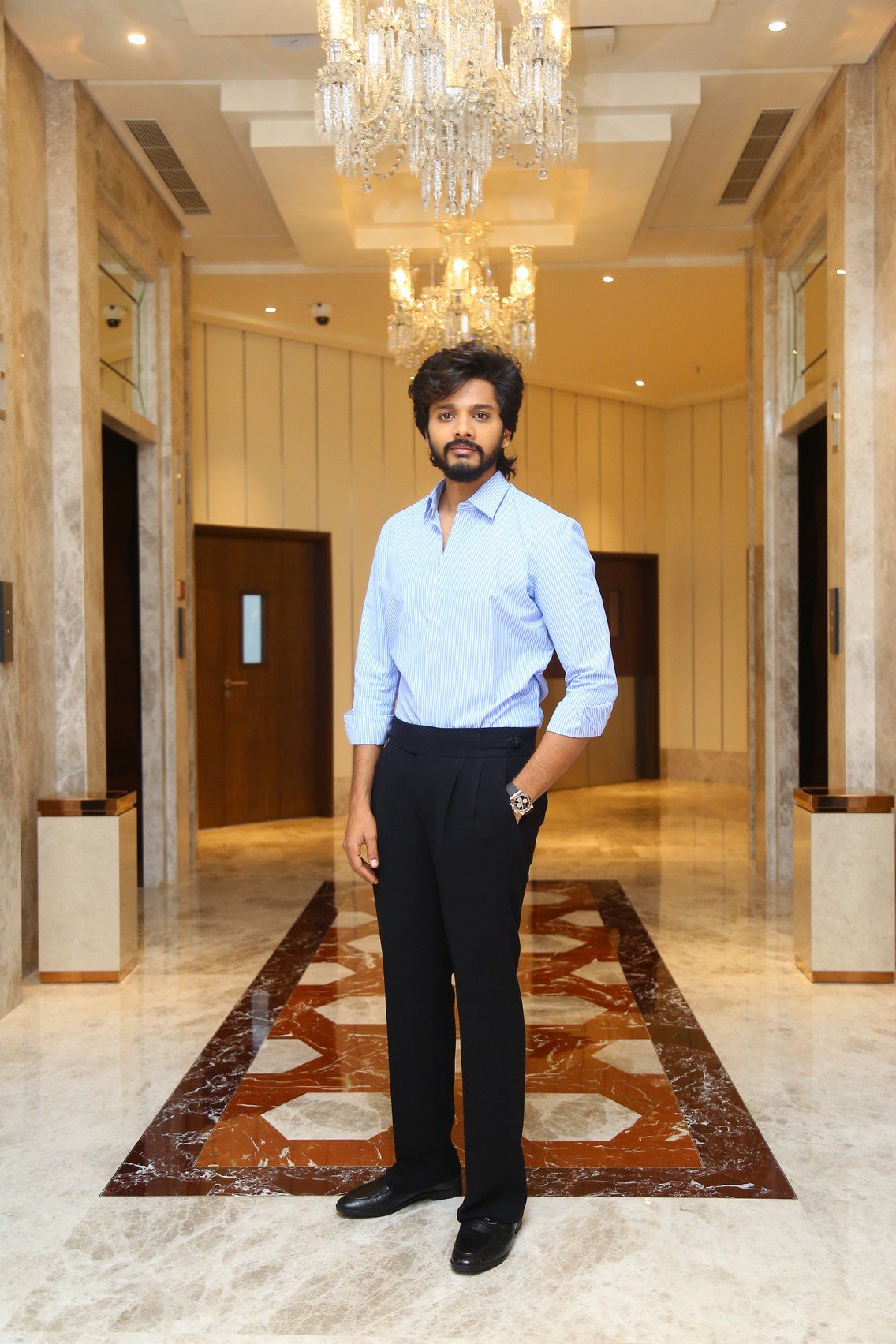 Hero Teja Sajja Interview Photos @ Amazon Prime Traitors