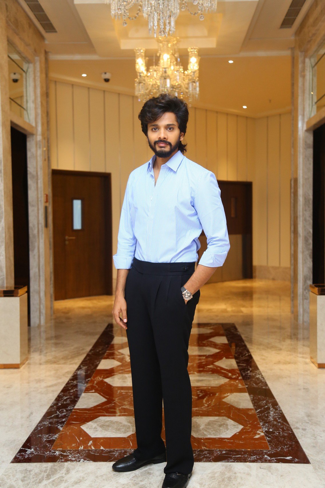 Hero Teja Sajja Interview Photos @ Amazon Prime Traitors