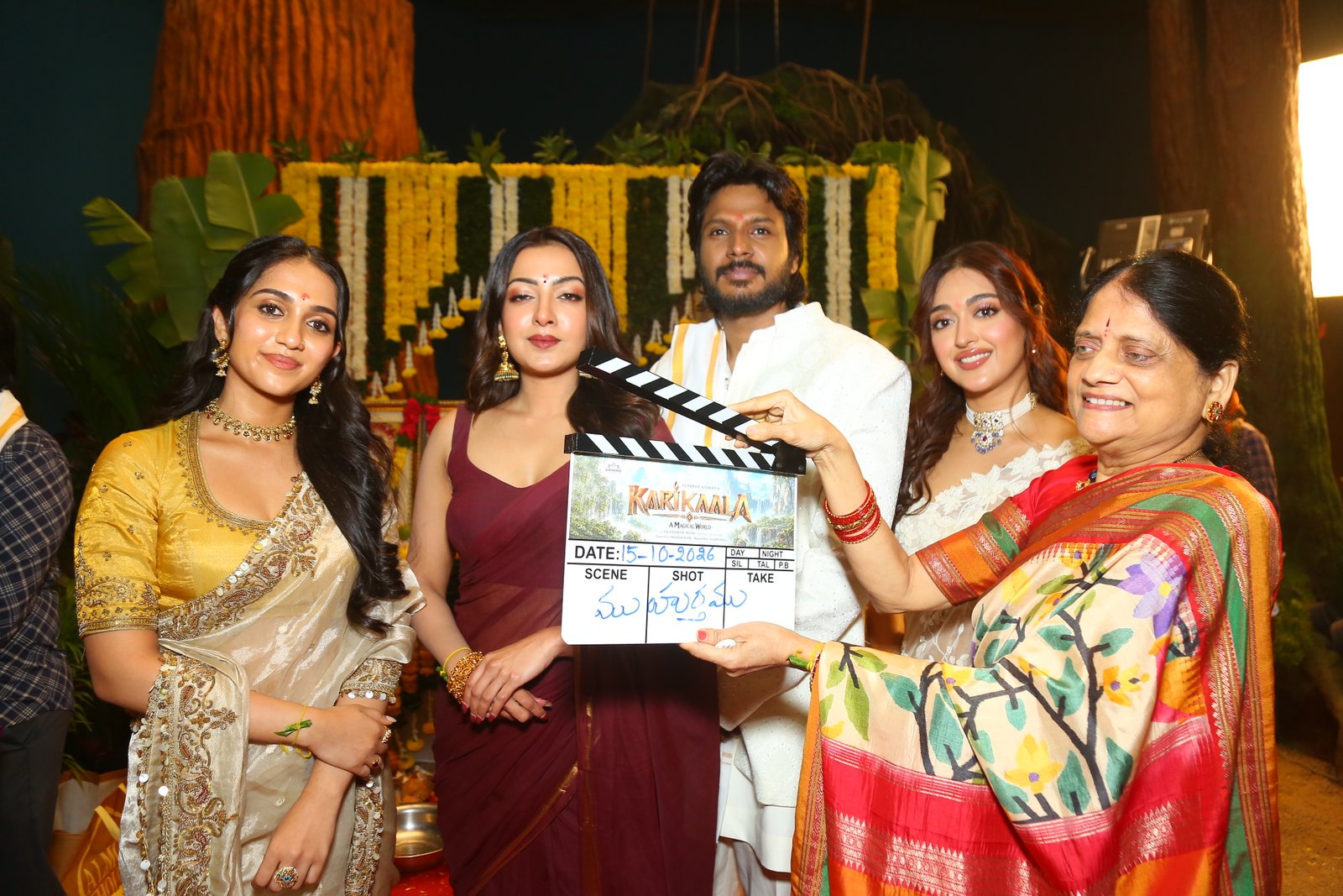 హీరో సందీప్ కిషన్ 'కరికాల' మూవీ ఓపెనింగ్ ఫోటోస్