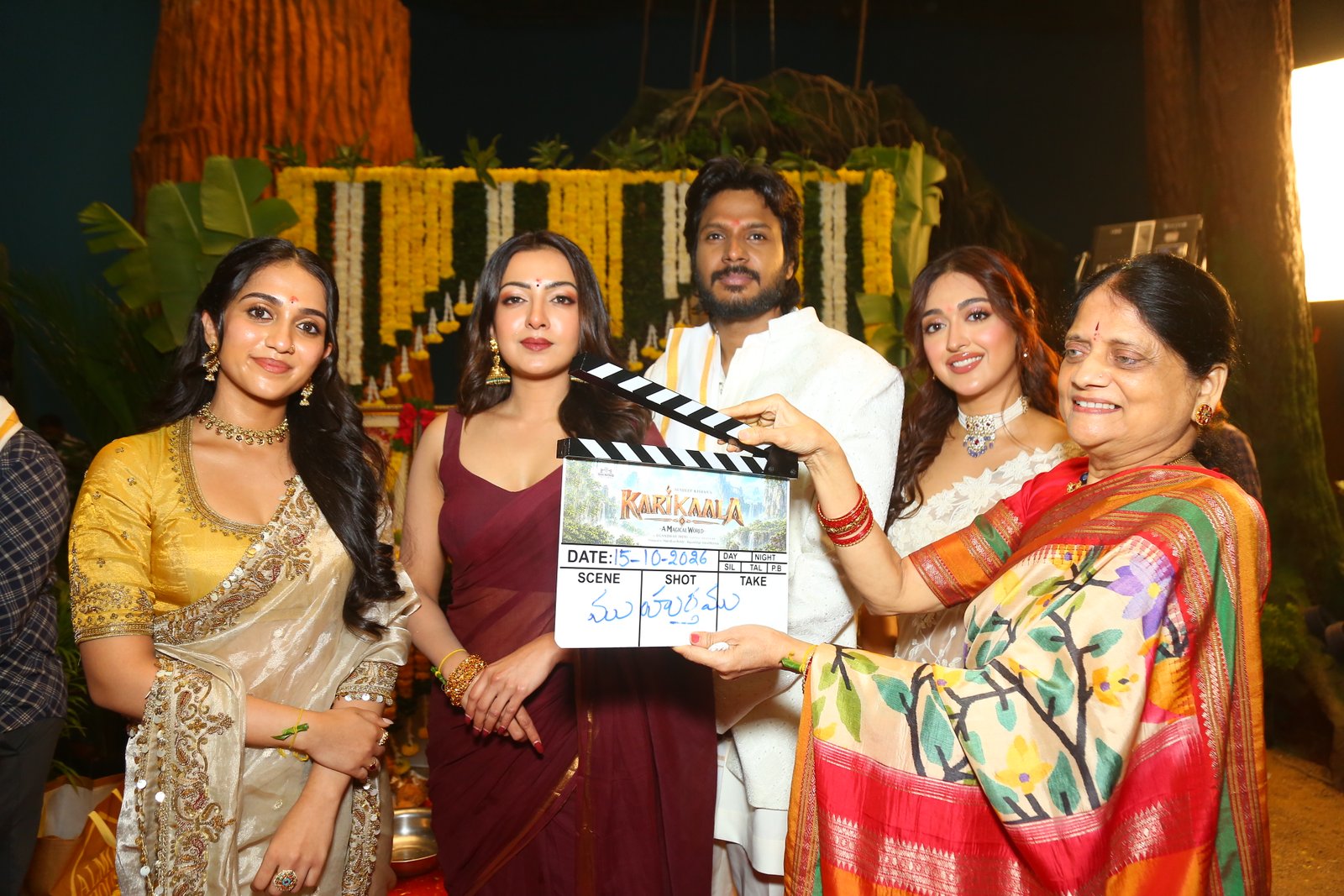 హీరో సందీప్ కిషన్ 'కరికాల' మూవీ ఓపెనింగ్ ఫోటోస్