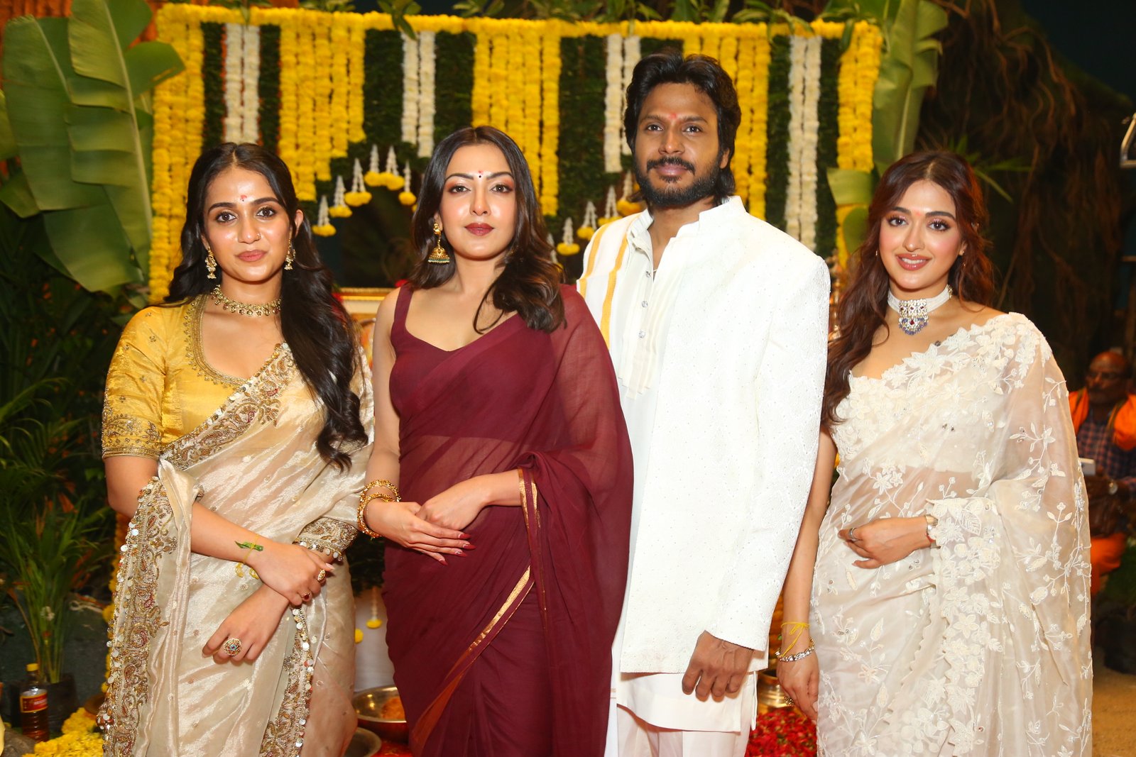 హీరో సందీప్ కిషన్ 'కరికాల' మూవీ ఓపెనింగ్ ఫోటోస్