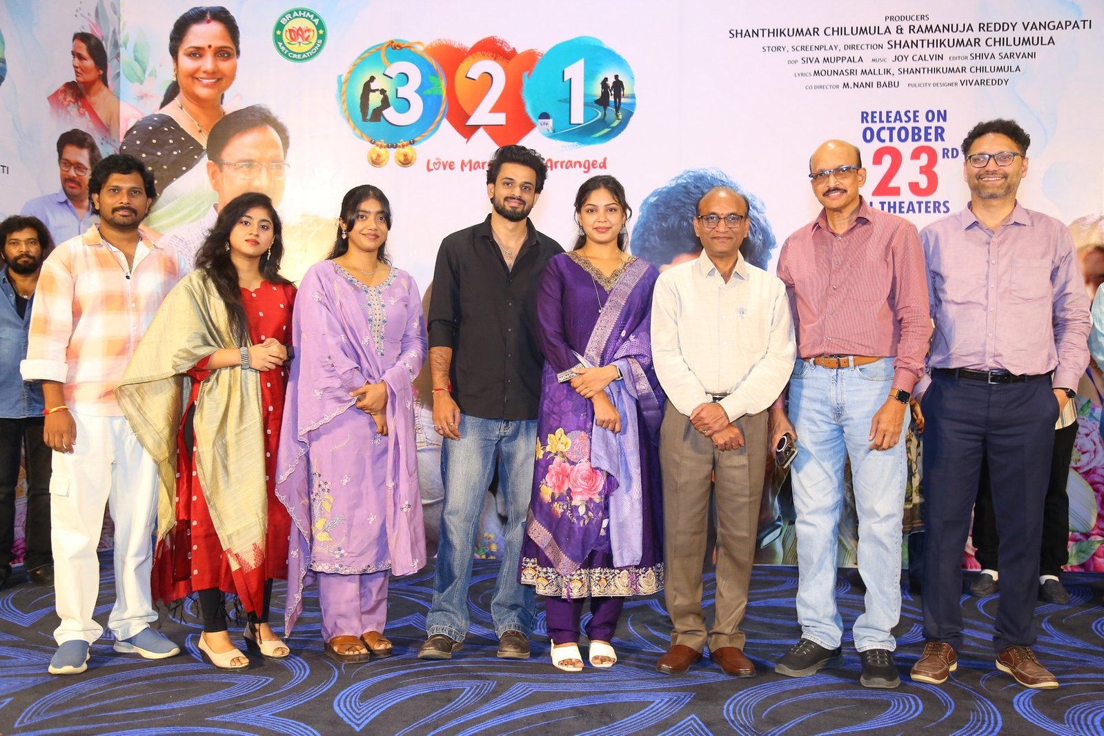 321 Movie Pre Release Photos