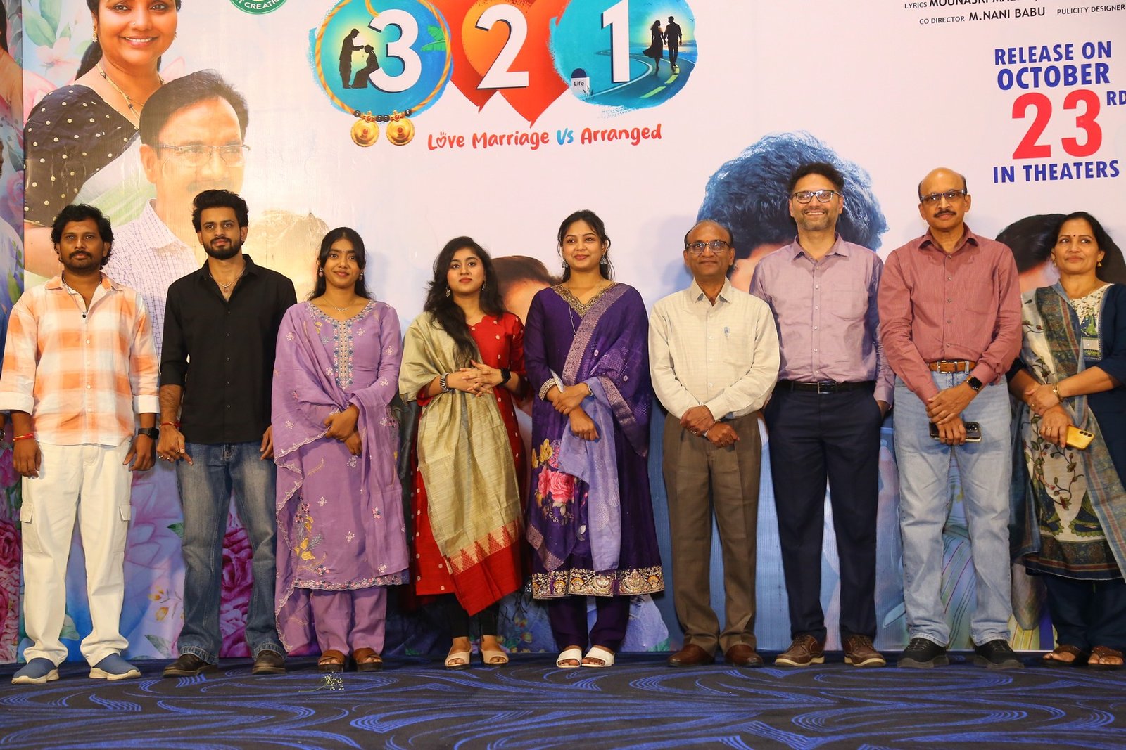 321 Movie Pre Release Photos