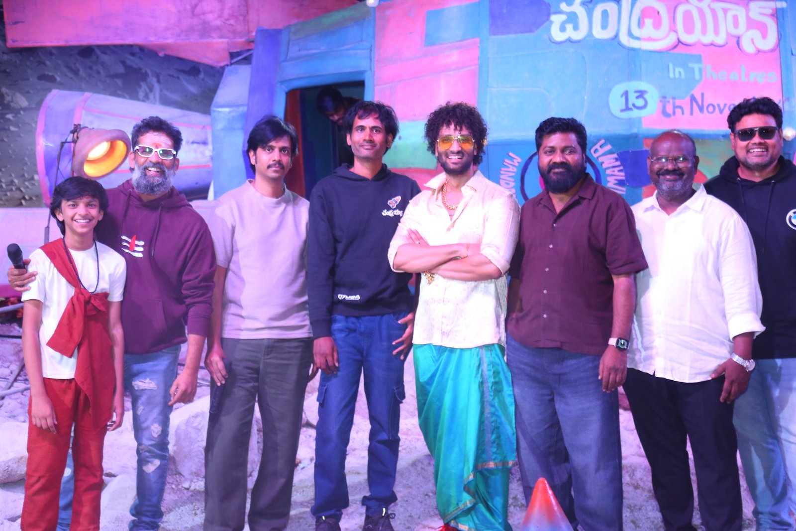 చంద్రయాన్ మూవీ రాకెట్ లాంచ్ ఈవెంట్ ఫోటోస్ 