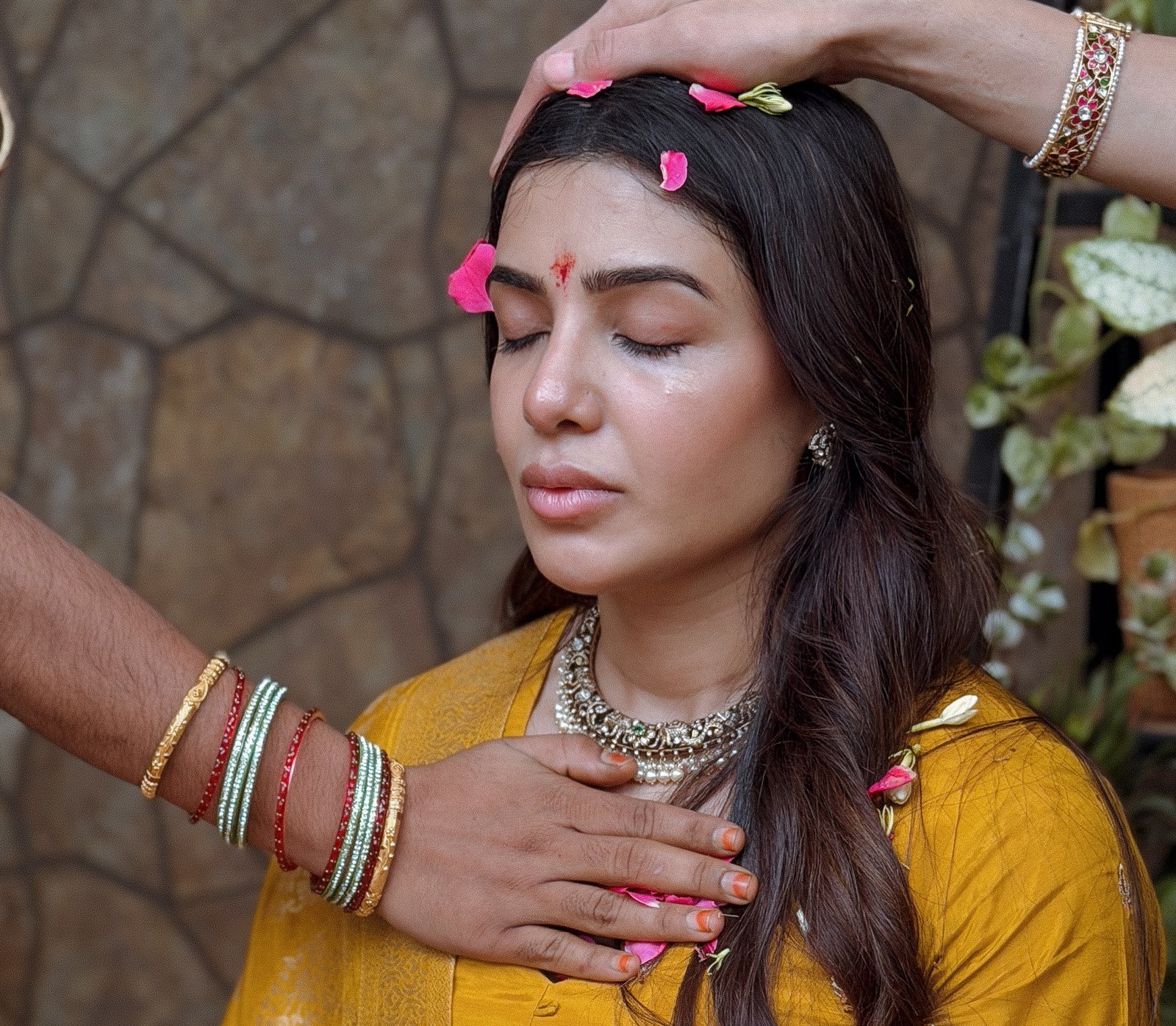 నటి సమంత శ్రీమంతం ఫోటోస్
