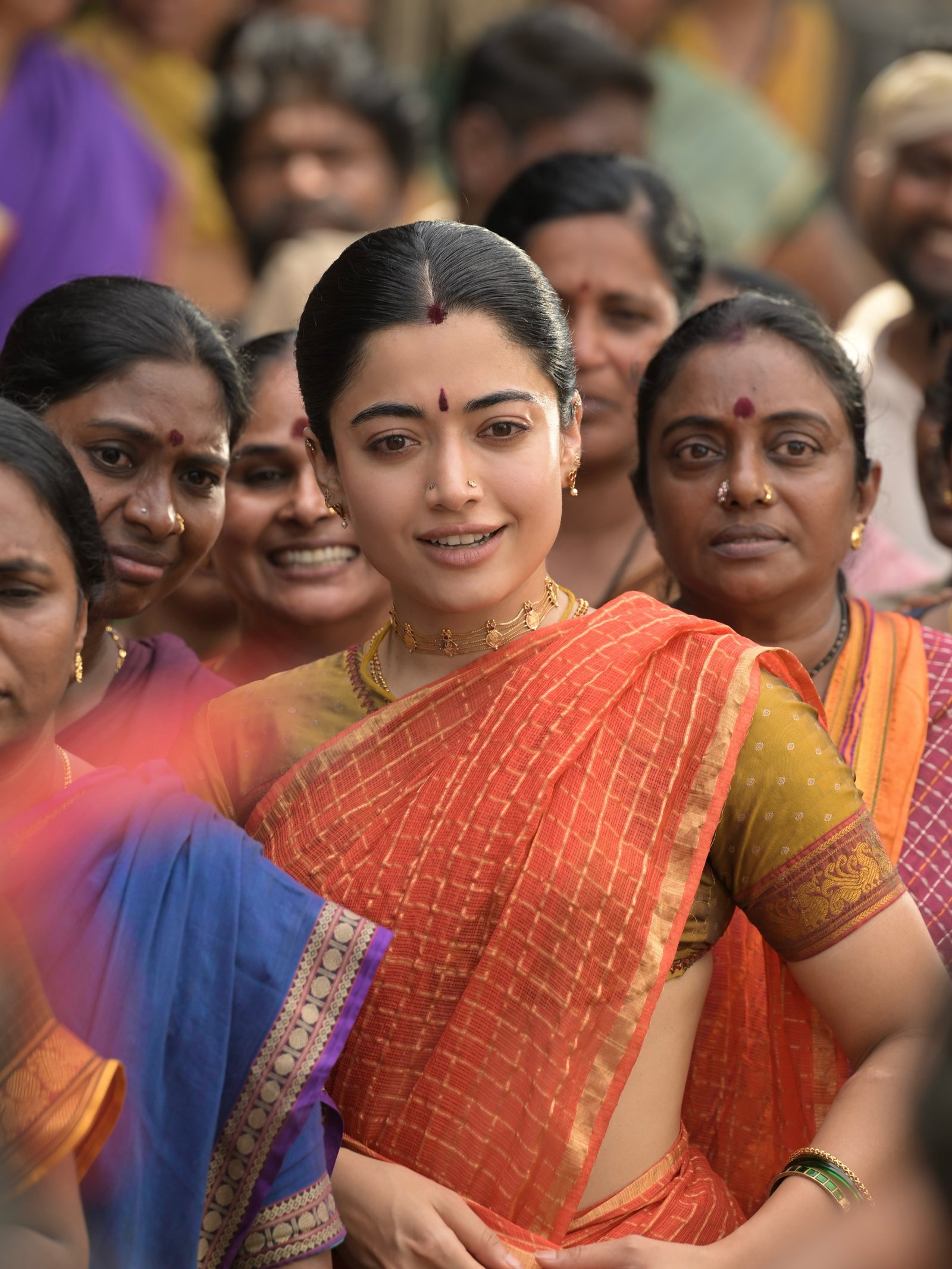 రష్మిక ' జయమ్మ ' ఫోటోస్ @ రణబాలి మూవీ