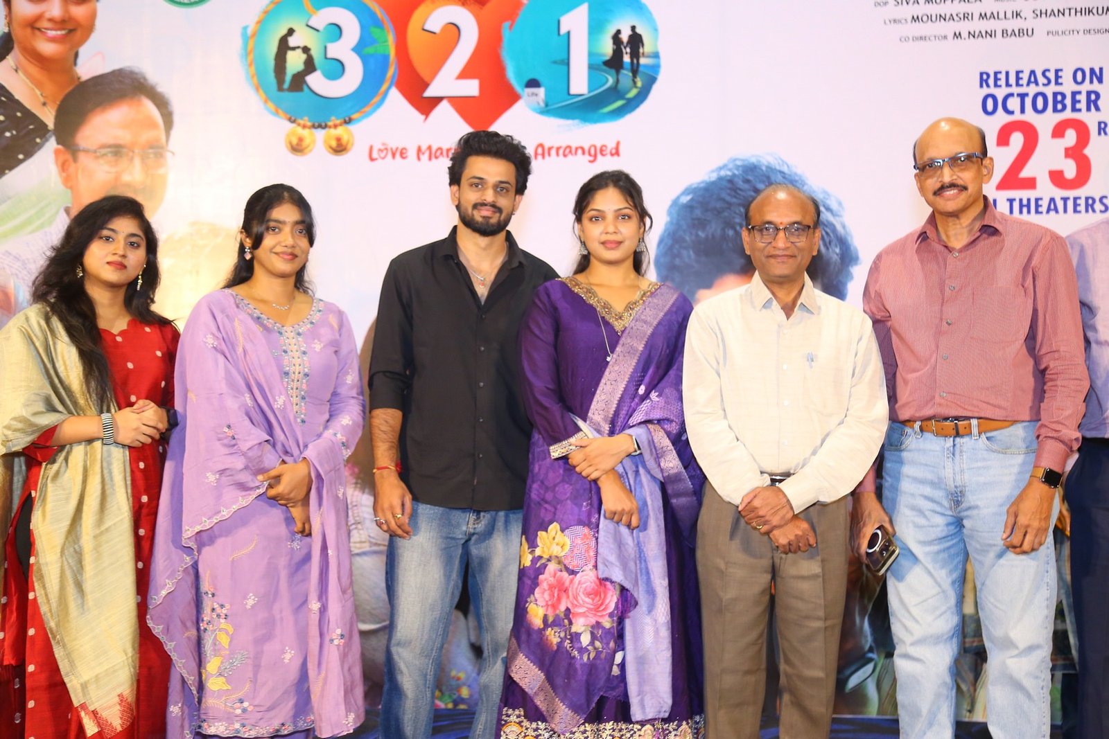 321 Movie Pre Release Photos