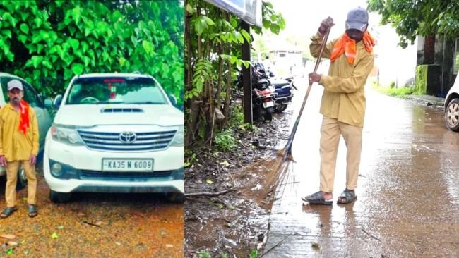 ఫార్చునర్ కారులో డ్యూటీకి
