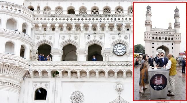 చార్మినార్ అందాలకు ముగ్ధుడైన అమెరికా రాయబారి సెర్గియో గోర్