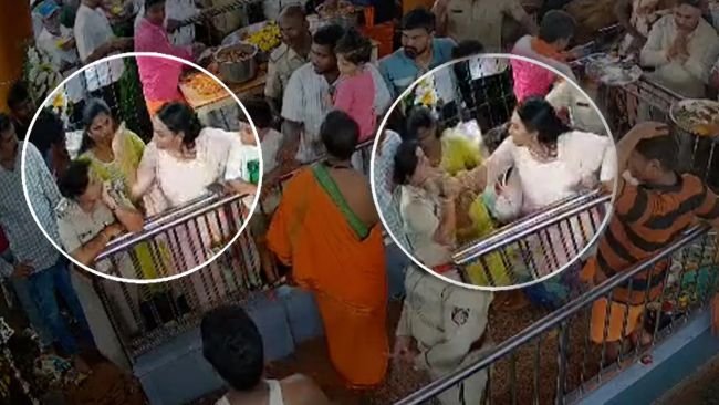లేడీ పోలీస్ సబ్‌ఇన్‌స్పెక్టర్‌పై చేయి చేసుకున్న బీజేపీ ఎమ్మెల్యే కూతురు
