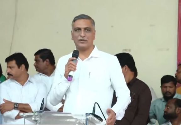 సిట్టింగ్ జడ్జితో విచారణకు హరీష్ రావు డిమాండ్