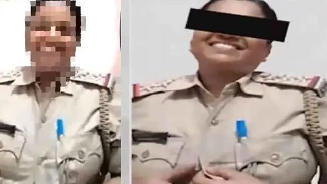 జైలు నుంచి వీడియో కాల్ ఎలా? మహిళా అధికారిపై వైరల్ వీడియో దుమారం!