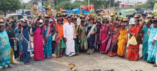 భక్తిశ్రద్ధలతో గంగమ్మ తల్లి తిరునాళ