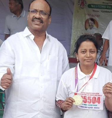 జాతీయ అథ్లెటిక్స్ పోటీలకు పి. మేరీ ఎంపిక