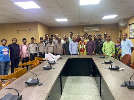 భాస్కర్ చారికి ఘన వీడ్కోలు