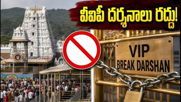 తిరుపతి లేటెస్ట్ అప్డేట్ - సెప్టెంబర్ 2న TTD సంచలన నిర్ణయం - బ్రహ్మోత్సవాల వేళ VIP దర్శనాలు బంద్!