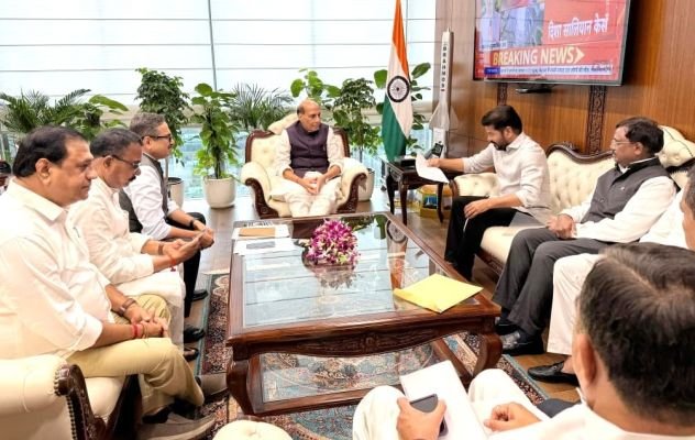 ‘ఇన్వెస్ట్ తెలంగాణ’కు రాజ్ నాథ్ సింగ్‌కు ఆహ్వానం