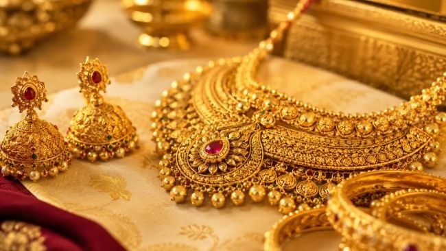 పసిడి ప్రియులకు గుడ్ న్యూస్: తెలుగు రాష్ట్రాల్లో నేడు భారీగా తగ్గిన బంగారం ధరలు!