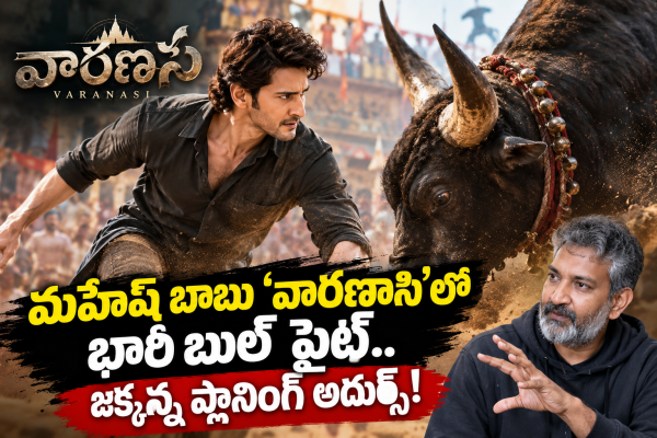 మహేష్ బాబు ‘వారణాసి’లో భారీ బుల్ ఫైట్.. జక్కన్న ప్లానింగ్ అదుర్స్! 