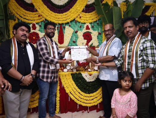 శ్రీధర్ గాదె కొత్త సినిమా పూజా కార్యక్రమాలతో ప్రారంభం
