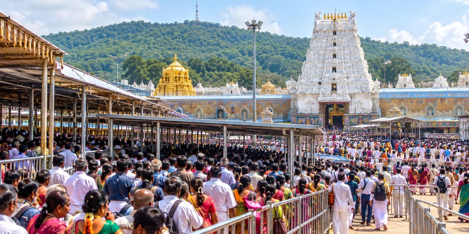 తిరుమలలో భారీ రద్దీ.. సర్వదర్శనానికి 24 గంటల సమయం!