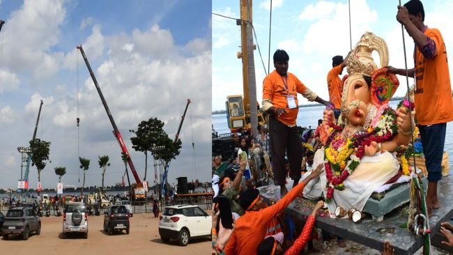 వినాయక చవితి వేడుకలకు సర్వం సిద్ధం చేసిన సైబరాబాద్ పోలీసులు.. పటిష్ట భద్రతతో పాటు విద్యుత్ సరఫరాపై ప్రత్యేక దృష్టి