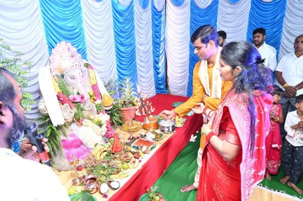 కలెక్టరేట్ లో ఘనంగా వినాయక చవితి వేడుకలు 