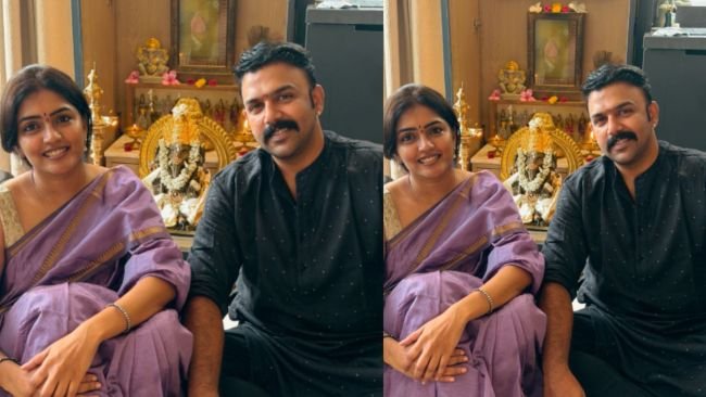 టాలీవుడ్‌లో కొత్త చర్చకు తెరలేపిన తరుణ్ భాస్కర్, ఈషా రెబ్బా ఫొటో.. వినాయక చవితి వేడుకల్లో జంటగా సందడి!