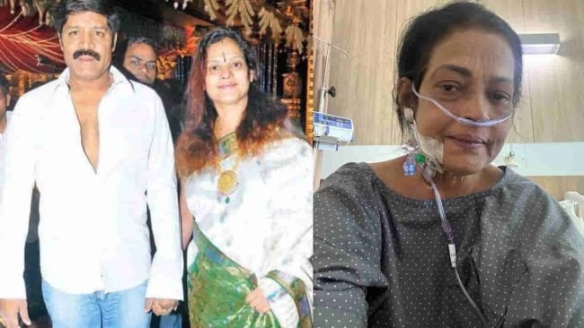 ఆస్పత్రి బెడ్‌పై సీనియర్ నటి డిస్కో శాంతి.. వైరల్ అవుతున్న ఫొటో!
